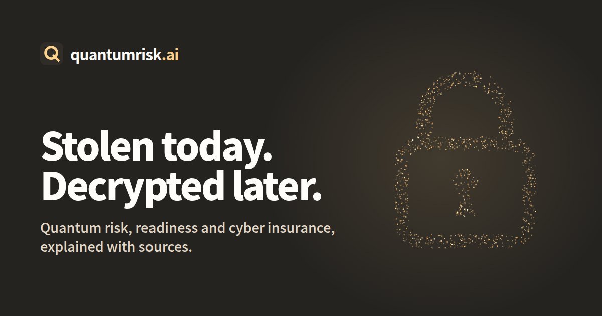 Cyber Risks On Computers Quantum risk, readiness & cyber insurance | QuantumRisk.ai